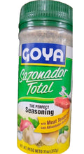 (1Pk/11oz ea.) Goya Total Perfect Seasoning Onion Garlic MEAT TENDERIZED Sazonador Total