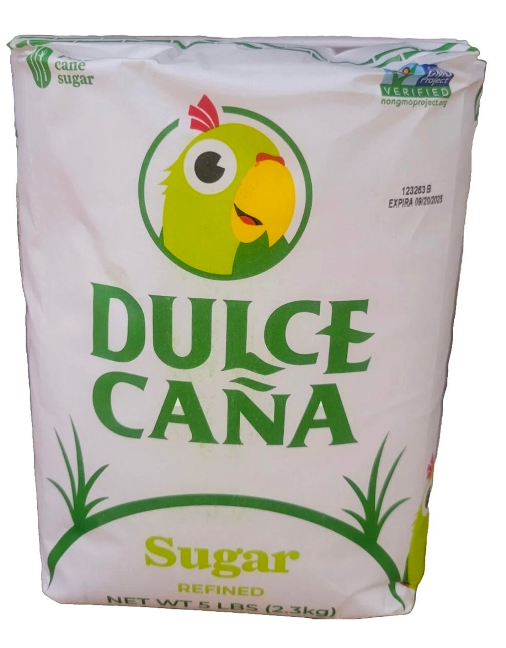 Dulce Caña Puerto Rico Pure Cane Sugar Refined  Azucar Refinada Jumbo PACK 5 LB.