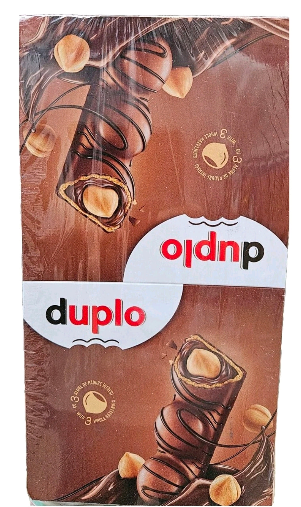 24 Bars Pk- FERRERO Duplo Hazelnut Chocolate Bars Snack box Free Fast Shipping!