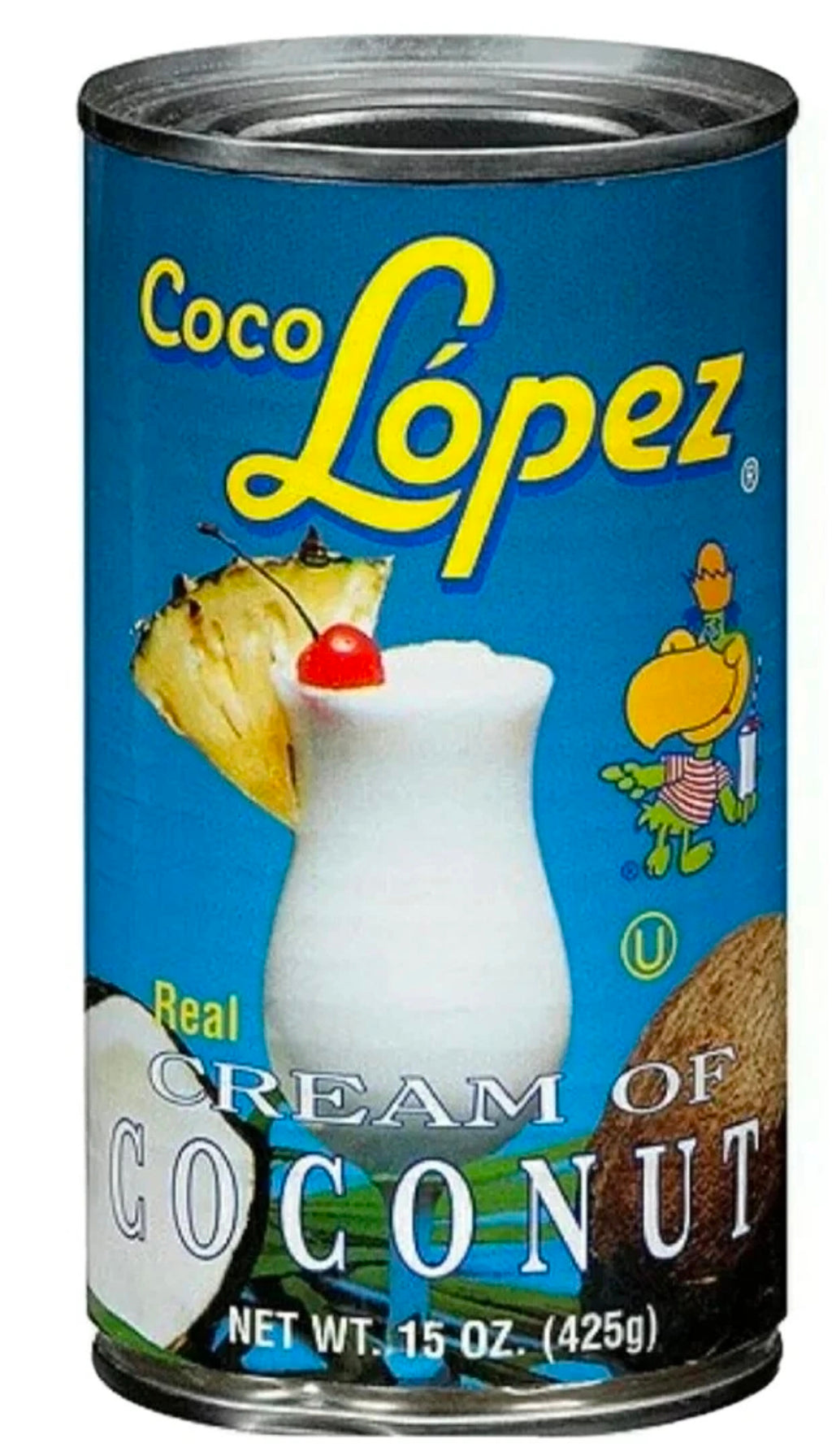 12 Cans-12 oz. Coco Lopez MIX Real Cream Of Coconut & Piña Colada MIX