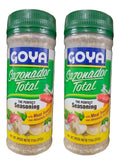 (2Pks/11oz ea.) Goya Total Perfect Seasoning Garlic Onion MEAT TENDERIZED Sazonador Total