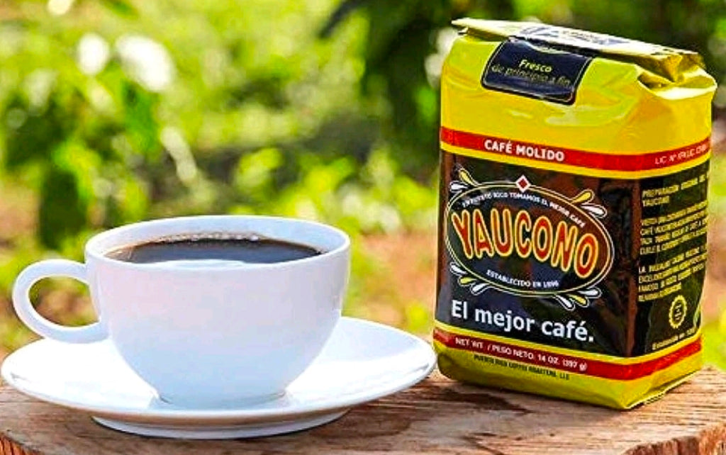 Cafe Yaucono Ground Coffee Puerto Rico (4 Pack of 14oz)