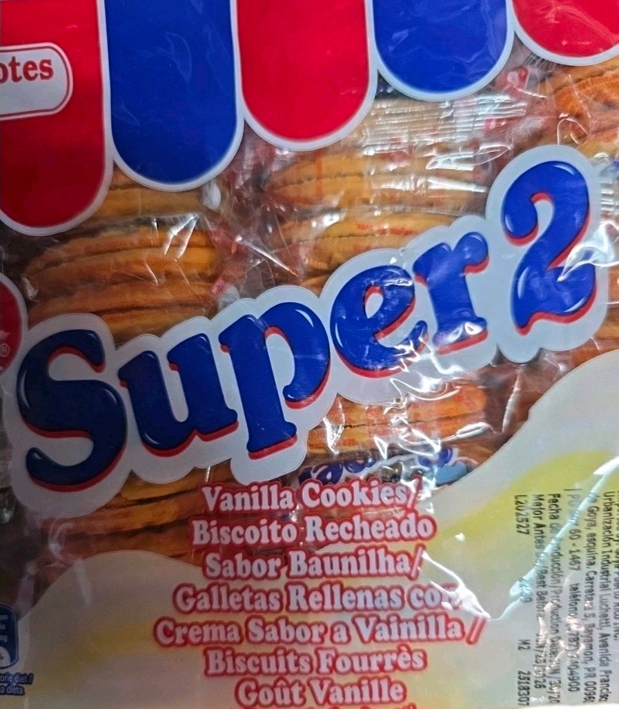 NOEL SUPER 2 VANILLA COOKIES BISCUITS PACK OF 24 INDIVIDUAL WRAPED PACKAGES