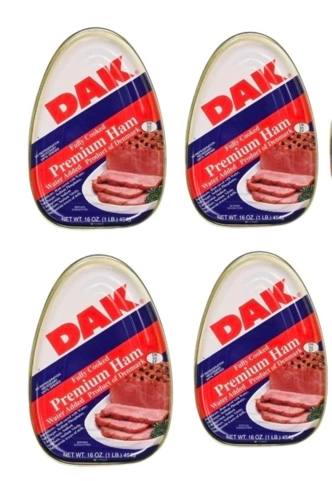 (4 PACKS 7oz.ea) DAK SALAMI SMOKED SAUSE FULLY COOKED READY TO EAT