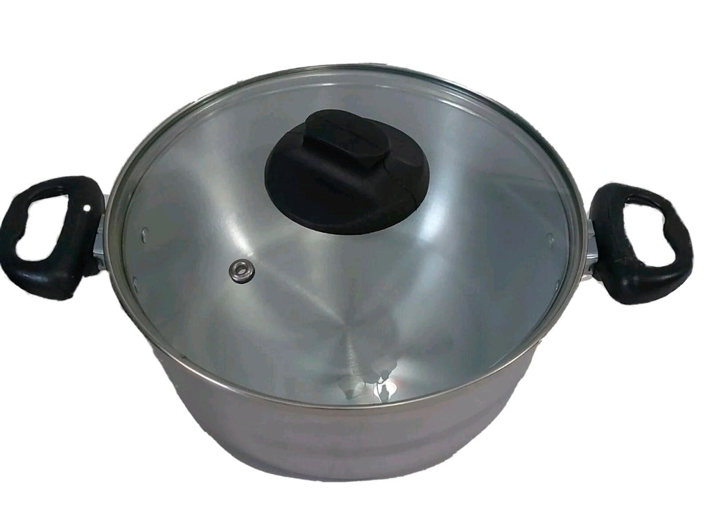 Cocina Criolla Flanera Baño Maria Flan Mold 8.6 in. Aluminum Double Flan Boiler