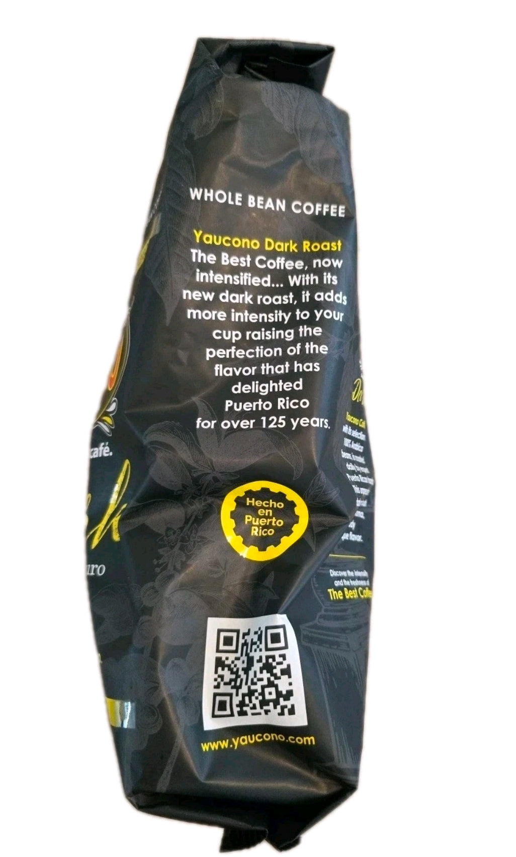 Yaucono Dark Roast Ground Coffee Beans 2lb. Pk 100% Arabica Beans