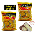 Costa Doblon Chocolate Coated Biscuit with Vanilla Cream (2 PACKS of 30 Pieces)