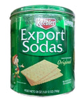 Keebler Export Sodas Original Soup & Soda Crackers Family Pk 28 oz 0g Trans Fat