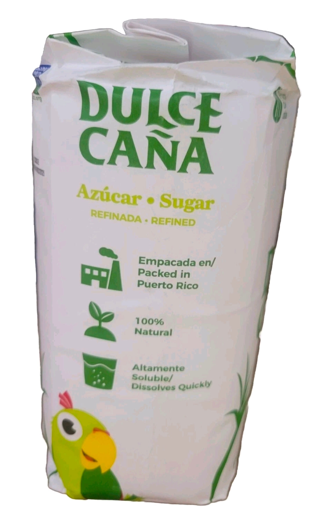 Dulce Caña Puerto Rico Pure Cane Sugar Refined  Azucar Refinada Jumbo PACK 5 LB.