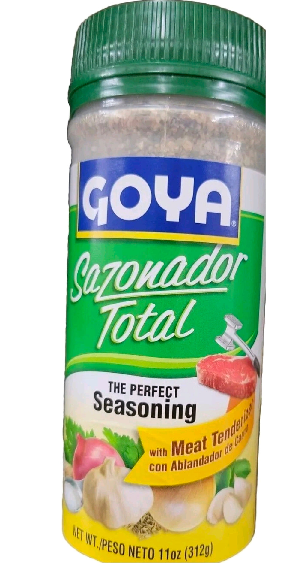 (2Pks/11oz ea.) Goya Total Seasoning with Pepper Garlic Onion Sazonador Total