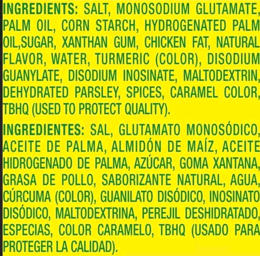 Knorr Chicken Flavor Bouillon Cubes 2 Jars of 112 Cubes Cubitos Knorr
