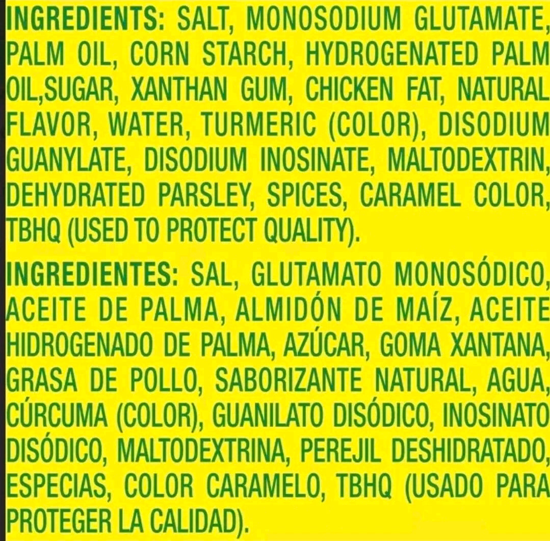 Knorr Chicken Flavor Bouillon Cubes 2 Jars of 112 Cubes Cubitos Knorr