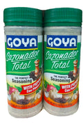 (2Pks/11oz ea.) Goya Total Seasoning with Pepper Garlic Onion Sazonador Total
